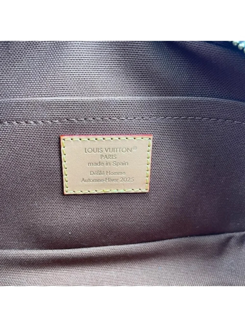 Louis Vuitton Belt Bag Trocadero Wearable Wallet Monogram Damier Leather Brown